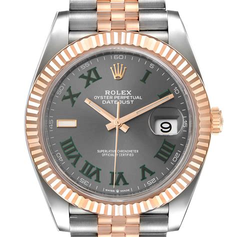 rolex wimbledon everose|Rolex 126331 Rolex Wimbledon 41 Oystersteel amd .